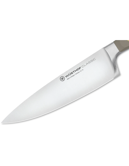 Wusthof Classic Colour Velvet Oyster forged chef ' s knife 16cm blade