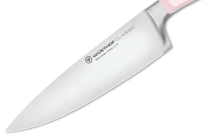 Coltello da chef forgiato Wusthof Classic Colour Pink Himalayan Salt, lama da 16 cm