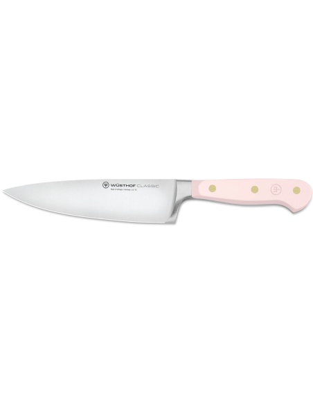 Wusthof Classic Colour Pink Himalayan Salt smidd kokkekniv med 16 cm blad
