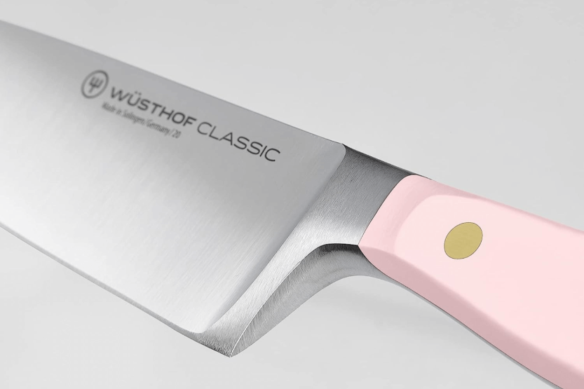 Wusthof Classic Colour Pink Himalayan Salt gesmeed koksmes 16cm lemmet