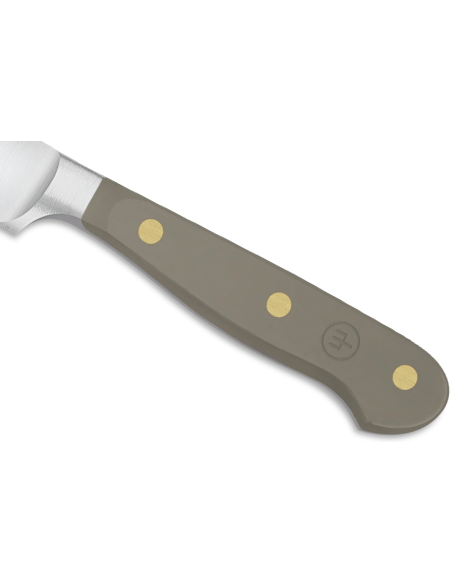 Wusthof Classic Colour Velvet Oyster smidd påleggskniv med 16 cm blad
