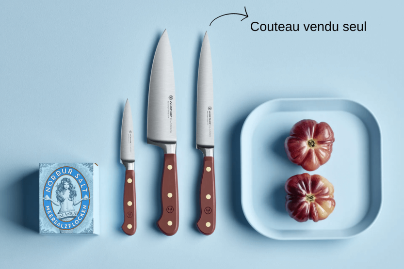 Wusthof Classic Colour Tasty Sumac smidd skivkniv 16cm blad