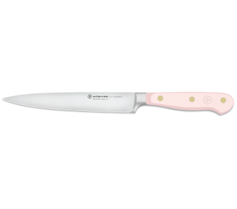 Wusthof Classic Colour Pink Himalayan Salt takorakenteinen viipalointiveitsi 16cm terä