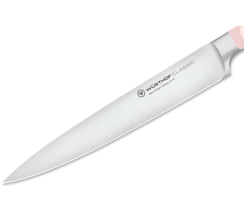 Wusthof Classic Colour Cuchillo forjado con sal rosa del Himalaya, hoja de 16 cm 2