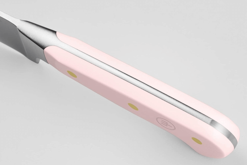 Wusthof Classic Colour Pink Himalayan Salt forged slicing knife 16cm blade