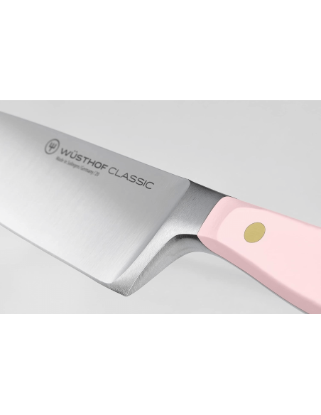 Wusthof Classic Colour Pink Himalayan Salt forged slicing knife 16cm blade