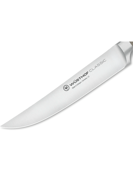 Wusthof Classic Colour Velvet Oyster smedet steakkniv med 12 cm blad