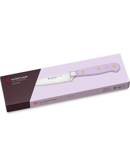 Faca para bife forjada Wusthof Classic Colour Purple Yam com 12 cm de lâmina
