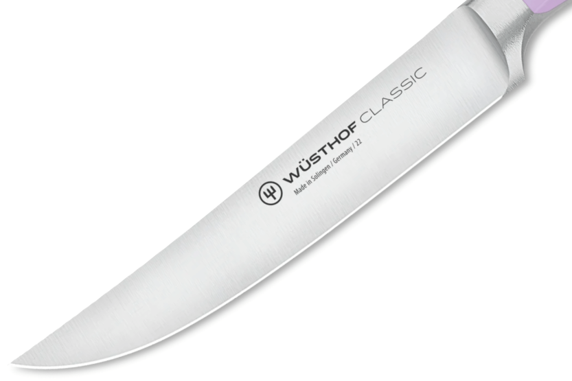 Wusthof Classic Colour Purple Yam coltello da bistecca forgiato con lama da 12 cm