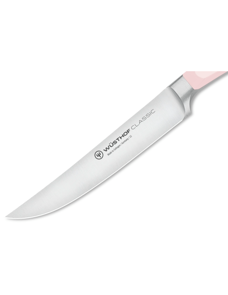Wusthof Classic Colour Pink Himalayan Salt smedet steakkniv med 12 cm blad