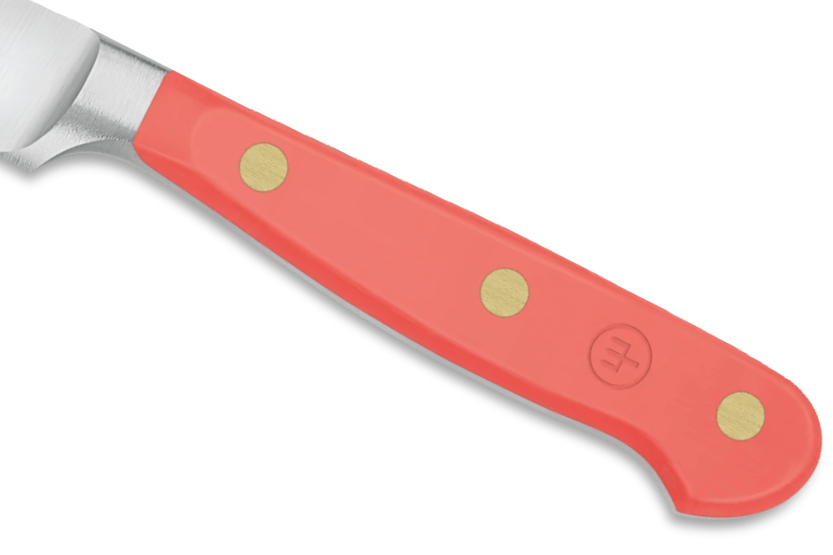 Wusthof Classic Colour Coral Peach forged steak knife 12cm blade