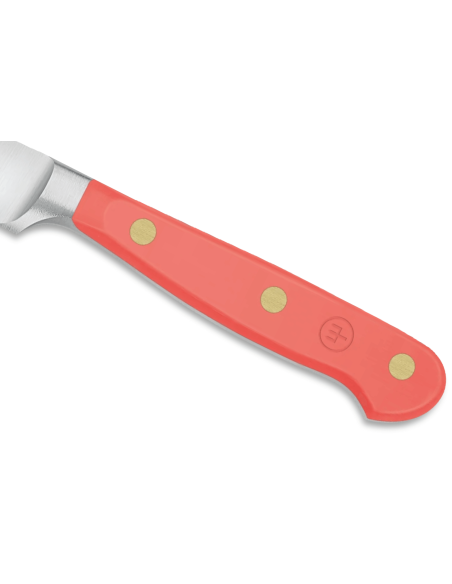 Wusthof Classic Colour Coral Peach smidd biffkniv med 12 cm blad