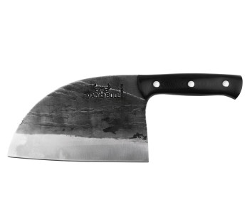Samura Mad Bull Serbian veitsi 18cm G10 kahva ja musta hiili
