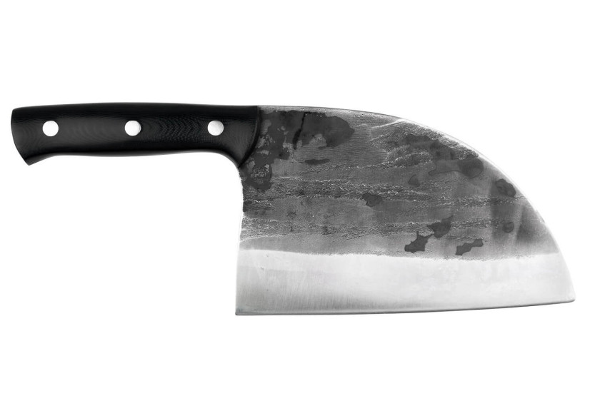 Serbisches Messer Samura Mad Bull 18cm Griff aus G10 und schwarzem Carbon
