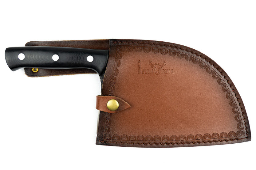 Samura Mad Bull Servisch mes 18cm G10 handgreep en zwart carbon