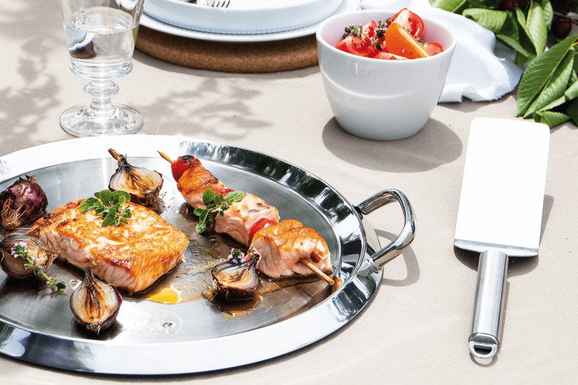 Cristel POC roestvrijstalen plancha spatel