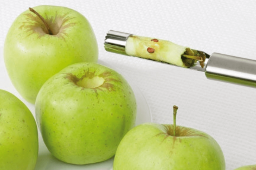 Cristel POC apple corer in stainless steel