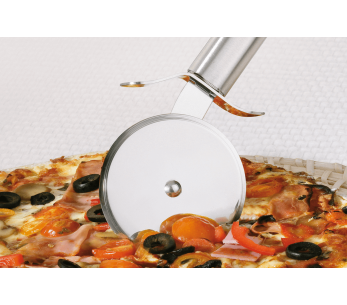 Rueda de pizza de acero inoxidable Cristel POC de 7 cm de diámetro 2