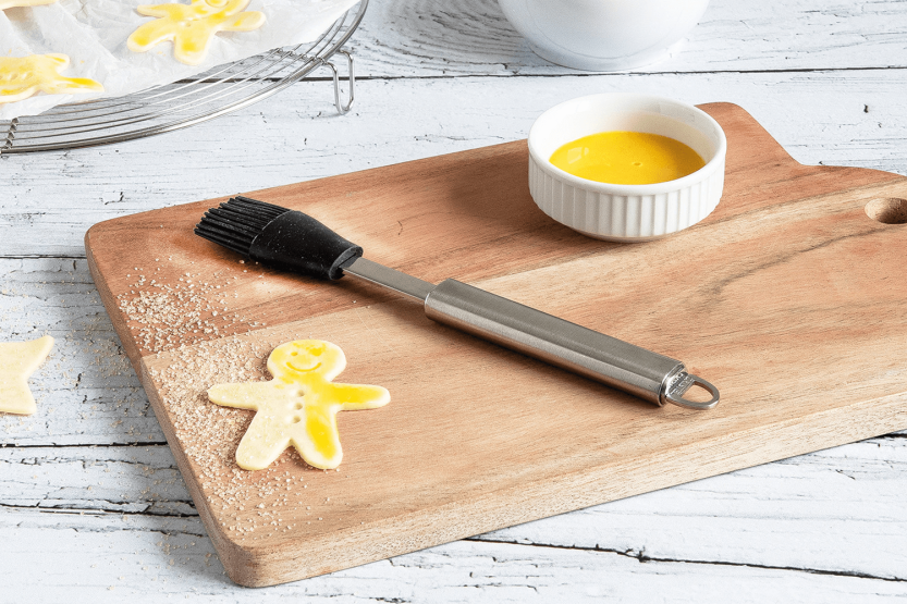 Cristel POC brush in stainless steel and silicone