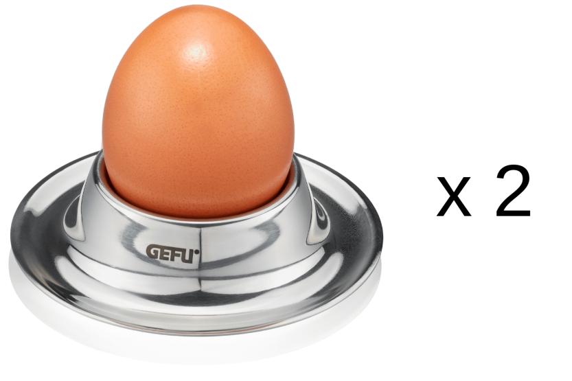 Set van 2 Gefu Ovo eierdopjes
