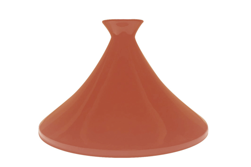 Cookut keramisk tagine-låg til L'Incroyable cocotte 24 cm + opskriftshæfte