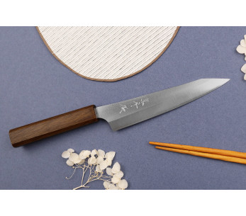 Yu Kurosaki käsintehty japanilainen yleispuukko 15cm HAP40 teräksen terä 2