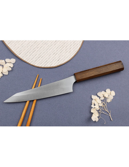 Yu Kurosaki handgjord japansk universalkniv 15cm HAP40 stålblad