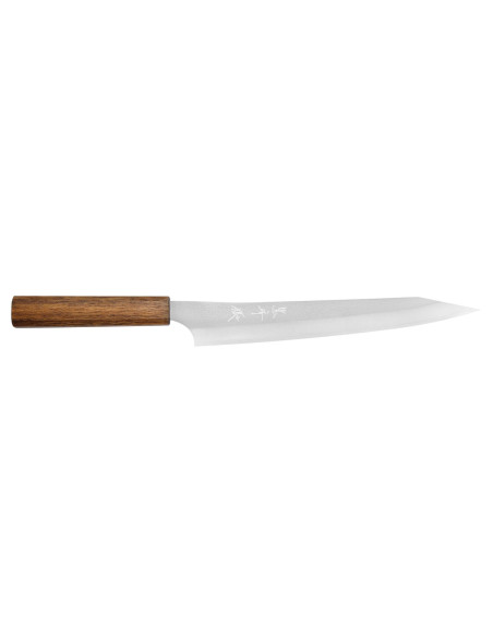 Japanilainen sujihiki veitsi 24cm Yu Kurosaki Gekko San Maï