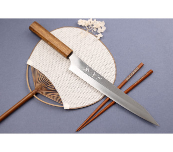 Japanilainen sujihiki veitsi 24cm Yu Kurosaki Gekko San Maï 2