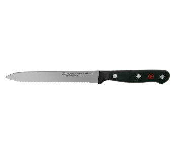 Wüsthof Gourmet worstmes 14cm gekarteld lemmet