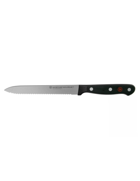 Wüsthof Gourmet worstmes 14cm gekarteld lemmet