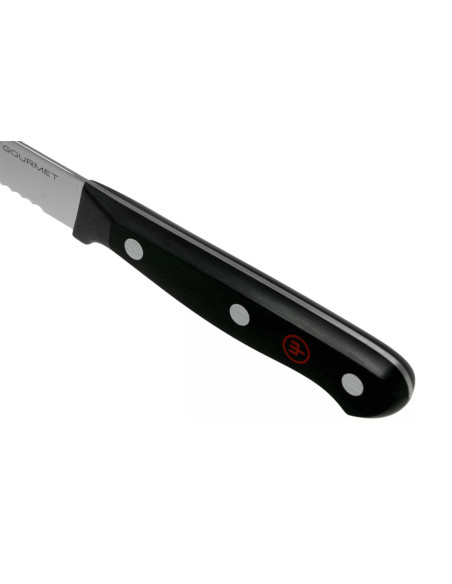 Cuchillo para salchichas Wüsthof Gourmet, hoja dentada 14 cm