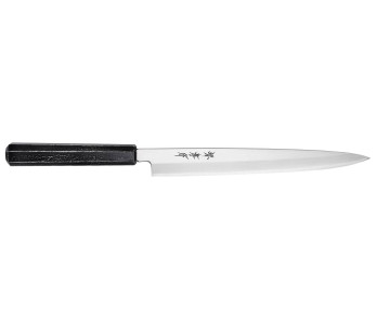 Sakai Takayuki Nanairo 24cm japansk Yanagibakniv ABS-lackerat hartshandtag