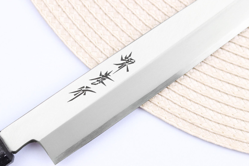 Sakai Takayuki Nanairo 24cm japansk Yanagibakniv ABS-lackerat hartshandtag