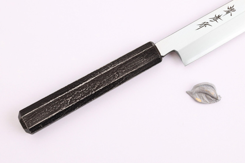 Japanisches Yanagiba messer 24cm Sakai Takayuki Nanairo Griff aus lackiertem ABS-Harz
