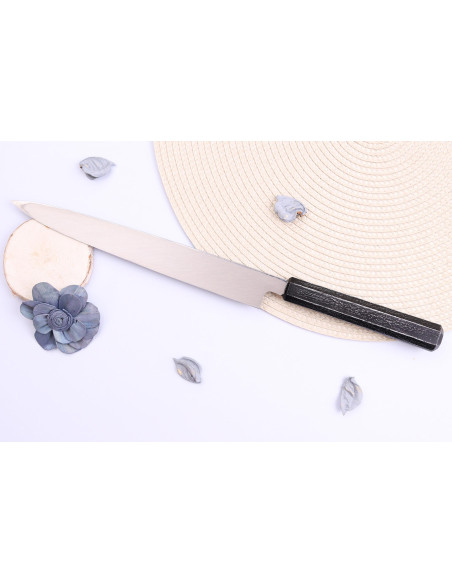 Sakai Takayuki Nanairo 24 cm japansk Yanagiba-kniv ABS-lakeret resin-håndtag