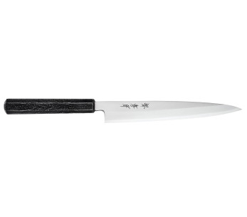 Sakai Takayuki Nanairo 21 cm Coltello yanagiba giapponese Coltello yanagiba Manico in resina laccata ABS