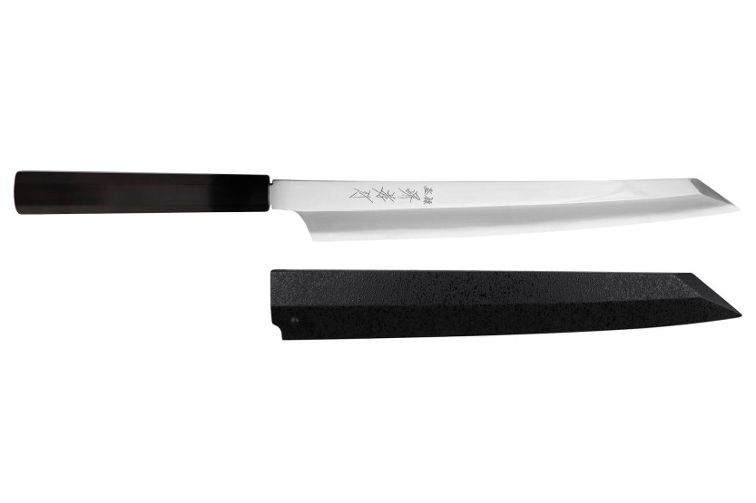 Faca yanagiba kiritsuke 27cm japonês artesanal Sakai Takayuki Hien