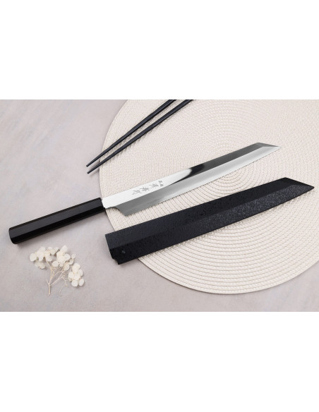 Yanagiba messer kiritsuke 27cm japonais artisanal Sakai Takayuki Hien