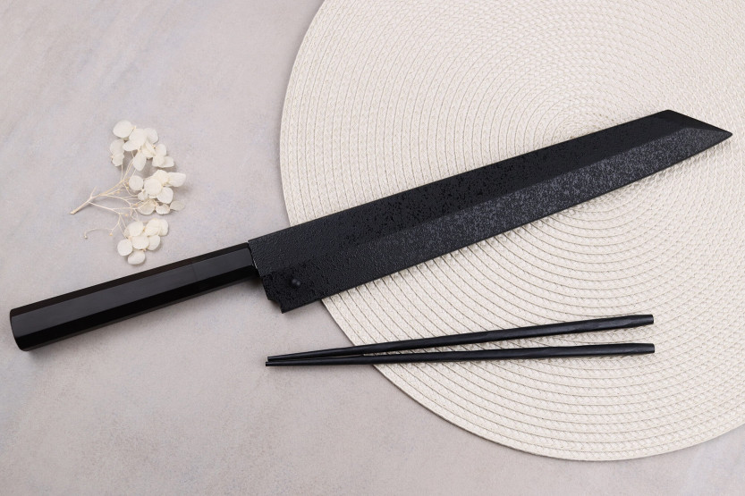 Yanagiba veitsi kiritsuke 27cm japonais artisanal Sakai Takayuki Hien Sakai Takayuki Hien