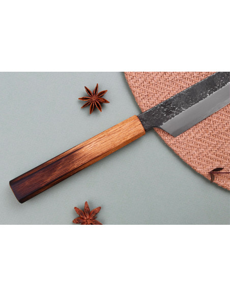 Cuchillo yanagiba japonais artisanal Sakai Takayuki Homura Guren 30cm