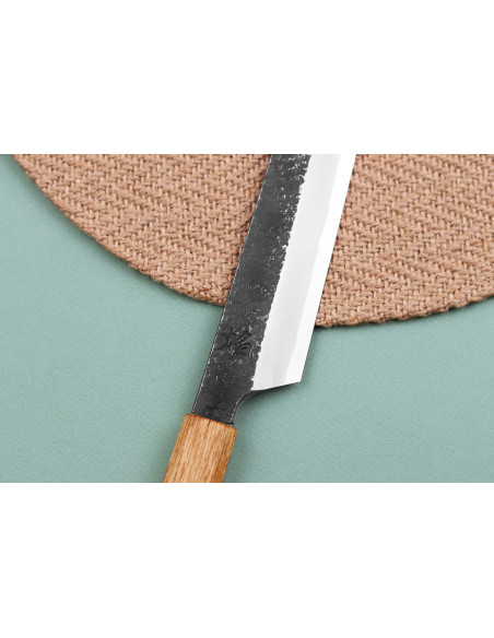 Faca yanagiba japonês artesanal Sakai Takayuki Homura Guren 30cm