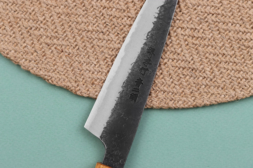 cuchillo universal japonés Sakai Takayuki Homura Guren 15cm hecho a mano