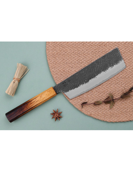 nakiri veitsi japonais artisanal Sakai Takayuki Homura Guren 18cm