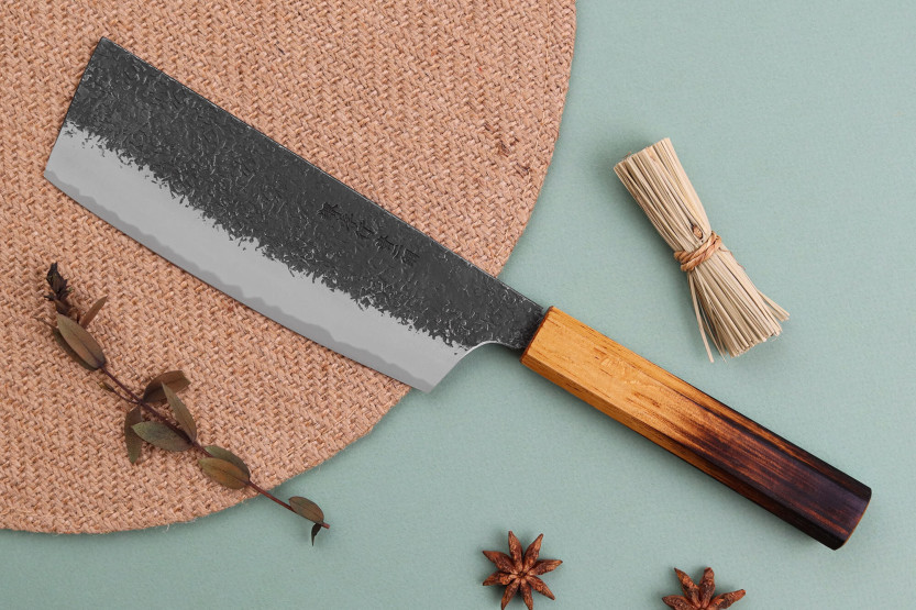 nakiri veitsi japonais artisanal Sakai Takayuki Homura Guren 18cm