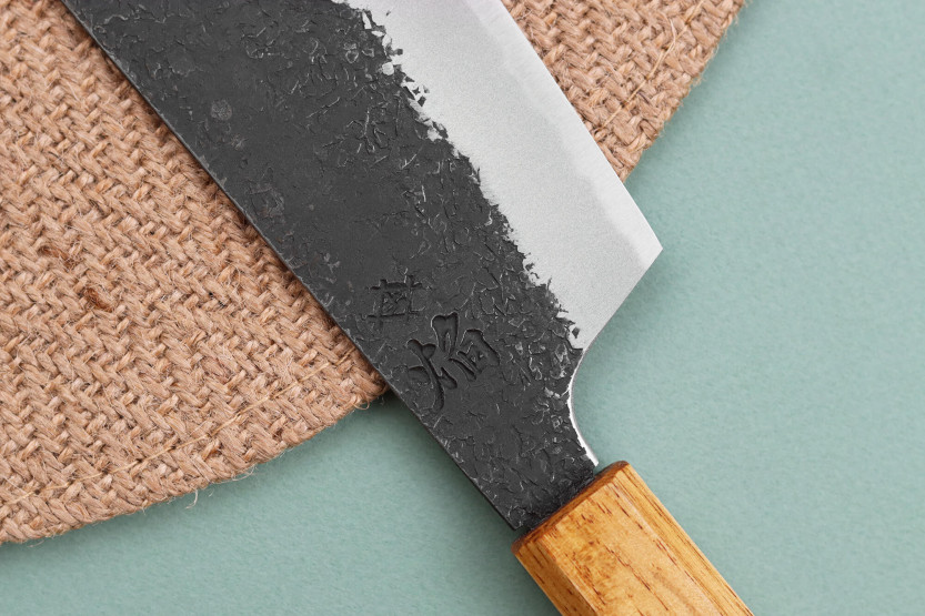 faca nakiri japonês artesanal Sakai Takayuki Homura Guren 18cm