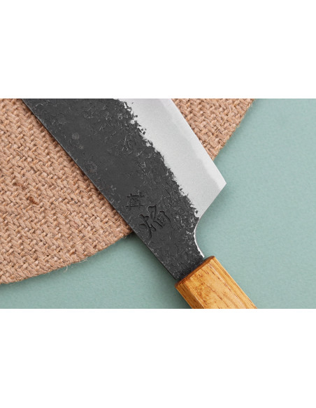 faca nakiri japonês artesanal Sakai Takayuki Homura Guren 18cm