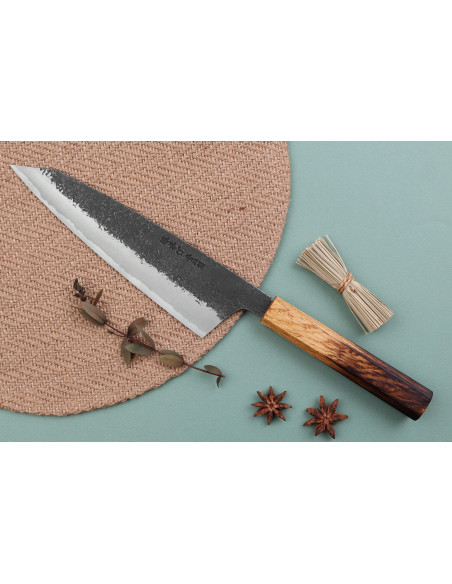 Sakai Takayuki Homura Guren 22,5cm Japans ambachtelijk kiritsuke koksmes