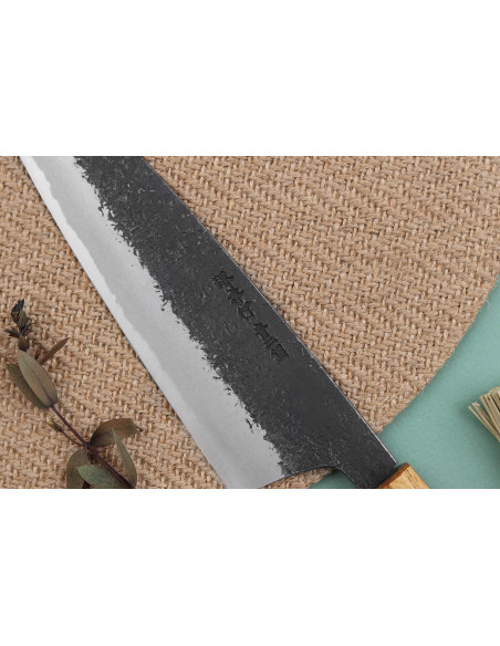 Kiritsuke Kochmesser japanisch handgefertigt Sakai Takayuki Homura Guren 22,5cm