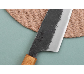 Faca de chef japonesa kiritsuke Sakai Takayuki Homura Guren 22,5 cm feita à mão 2